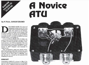 Publication of a simple ATU